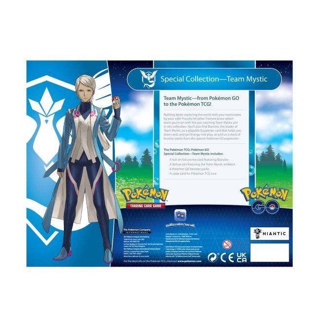 Pokémon GO Special Collection (Team Mystic, Team Valor, or Team Insitnct) - PokeRvmCollection Box