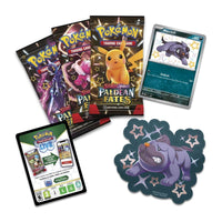 Thumbnail for Pokemon: SV - Paldean Fates - Tech Sticker Collection (Fidough, Greavard, or Machiff) - PokeRvm
