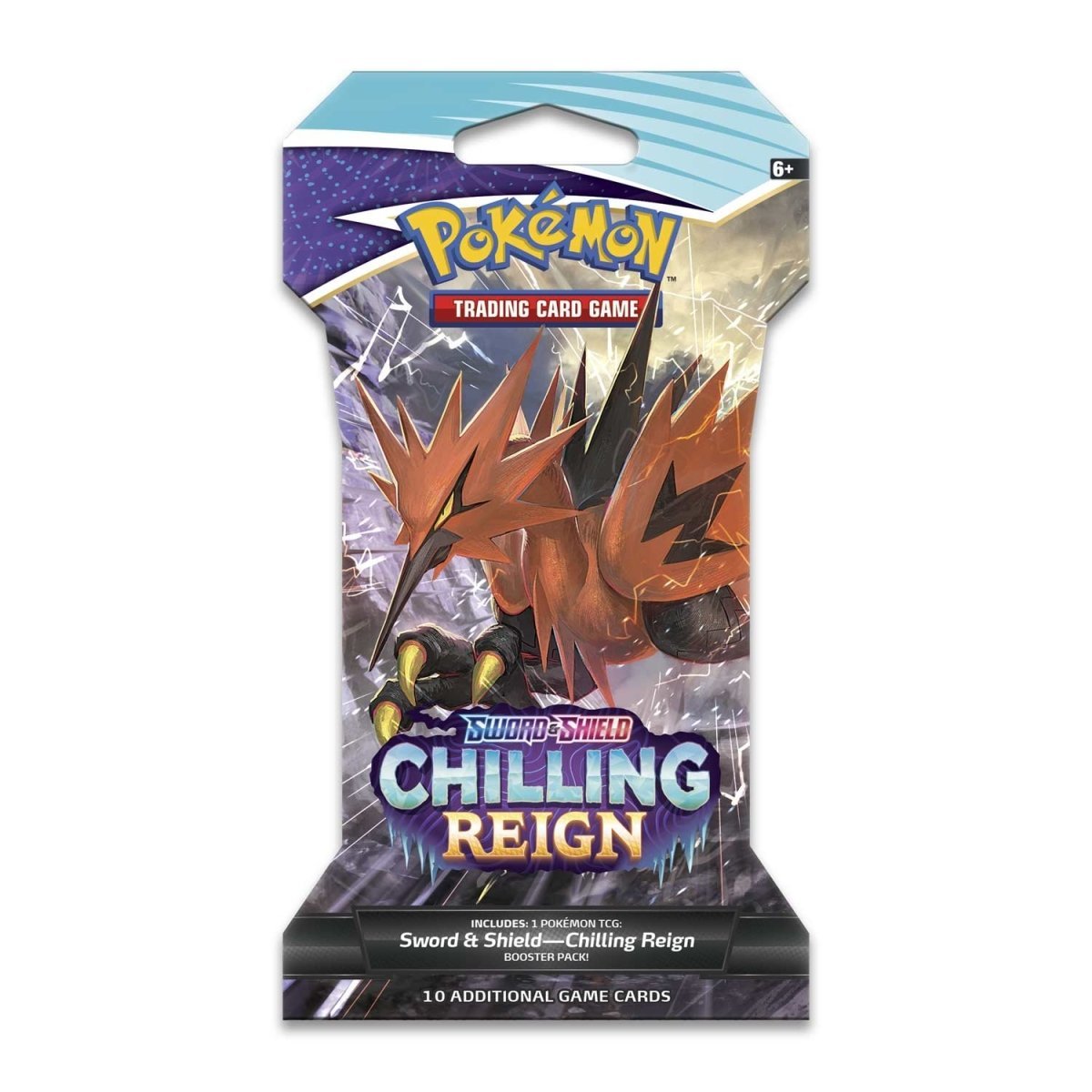 Pokémon: Sword & Shield - Chilling Reign Sleeved Booster Pack - PokeRvmbooster pack