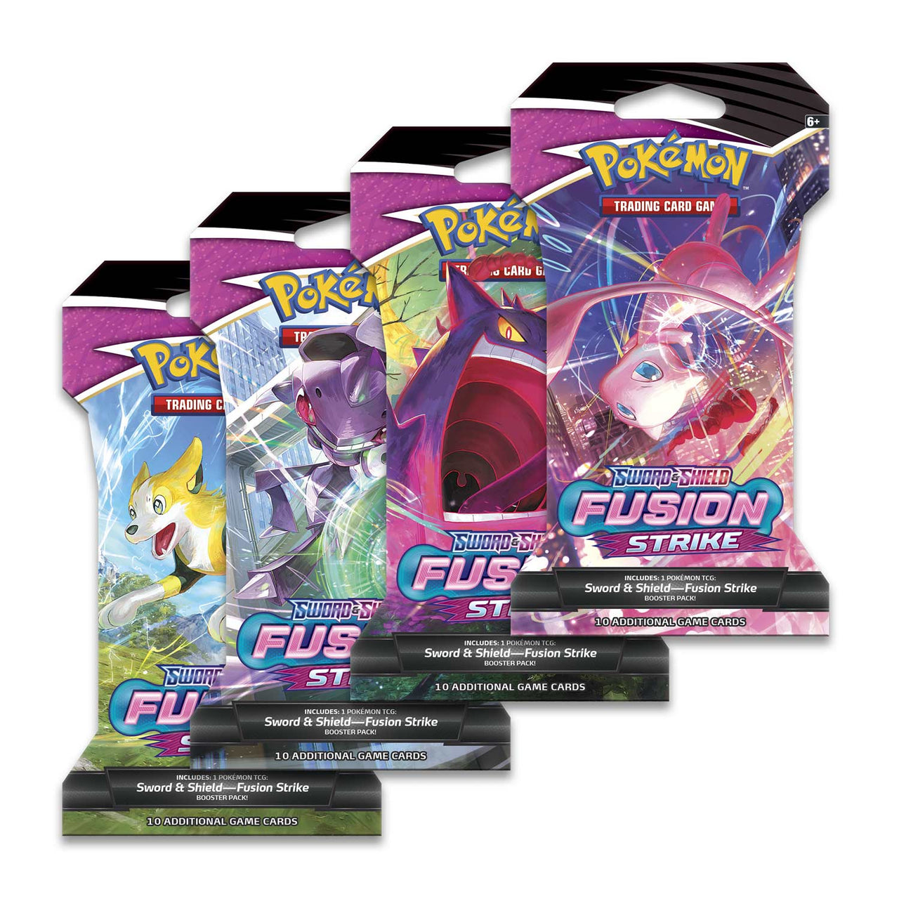 Pokémon: Sword & Shield - Fusion Strike Sleeved Booster Pack - PokeRvm
