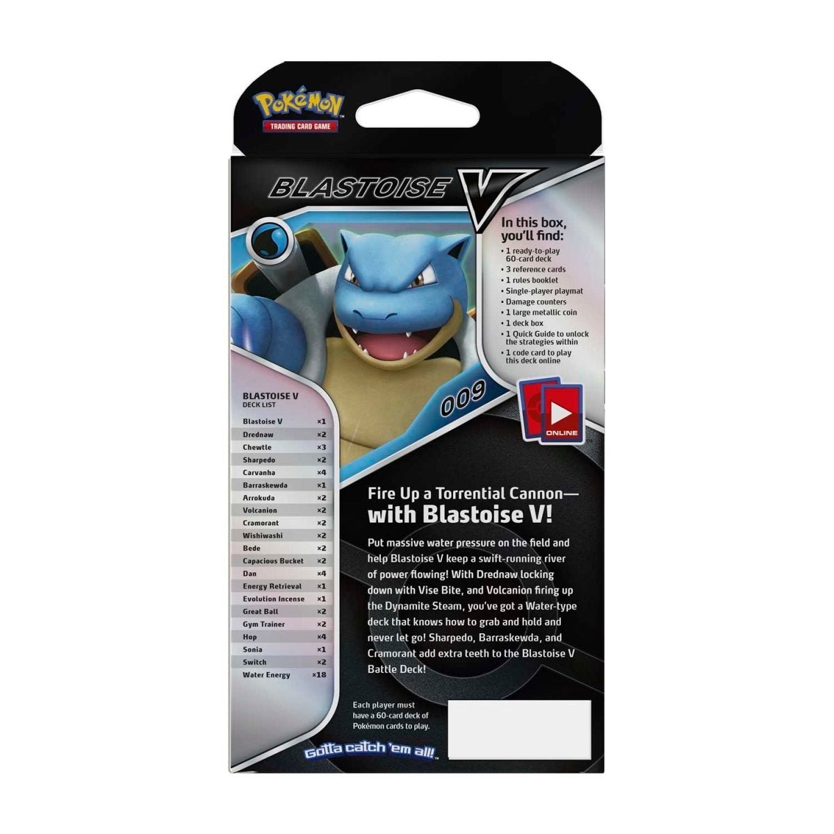 Pokémon TCG: Blastoise V Battle Deck - PokeRvm