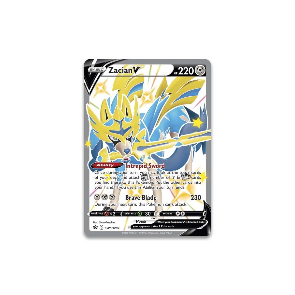 Pokémon TCG: Crown Zenith Premium Figure Collection (Shiny Zacian) - PokeRvm
