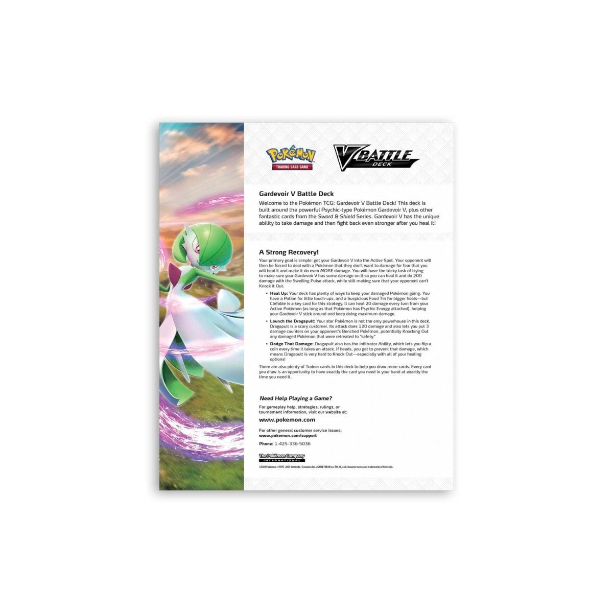 Pokémon TCG: Gardevoir V Battle Deck - PokeRvm