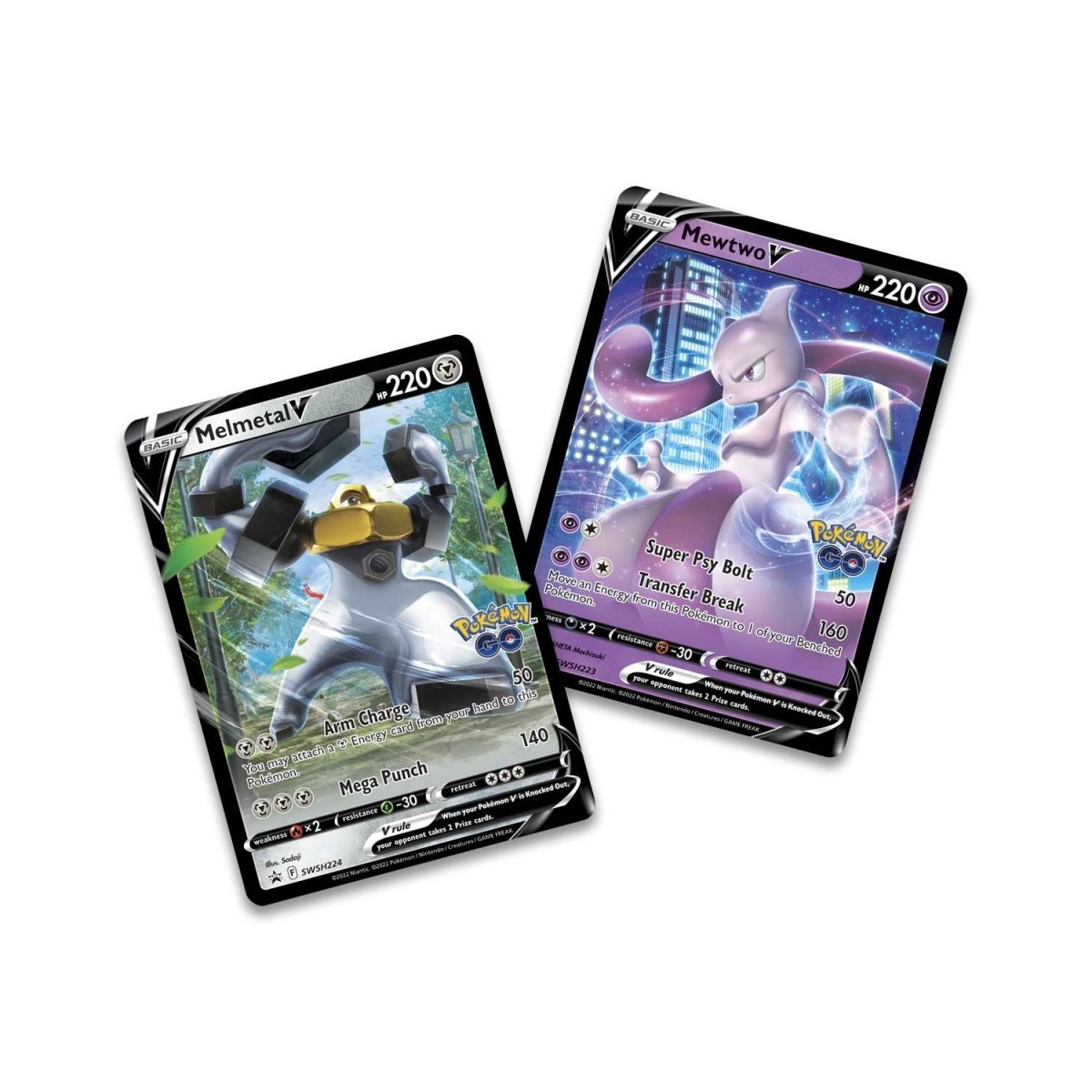 Pokémon TCG: Pokémon GO Mewtwo vs. Melmetal V Battle Deck - PokeRvmTheme Deck