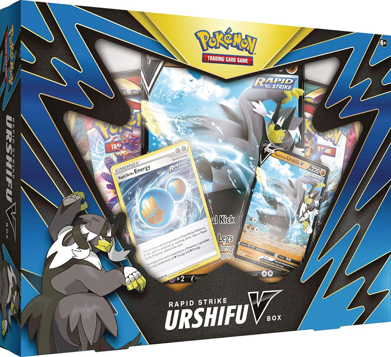 Pokémon TCG: Rapid Strike Urshifu V Box - PokeRvmCollection Box