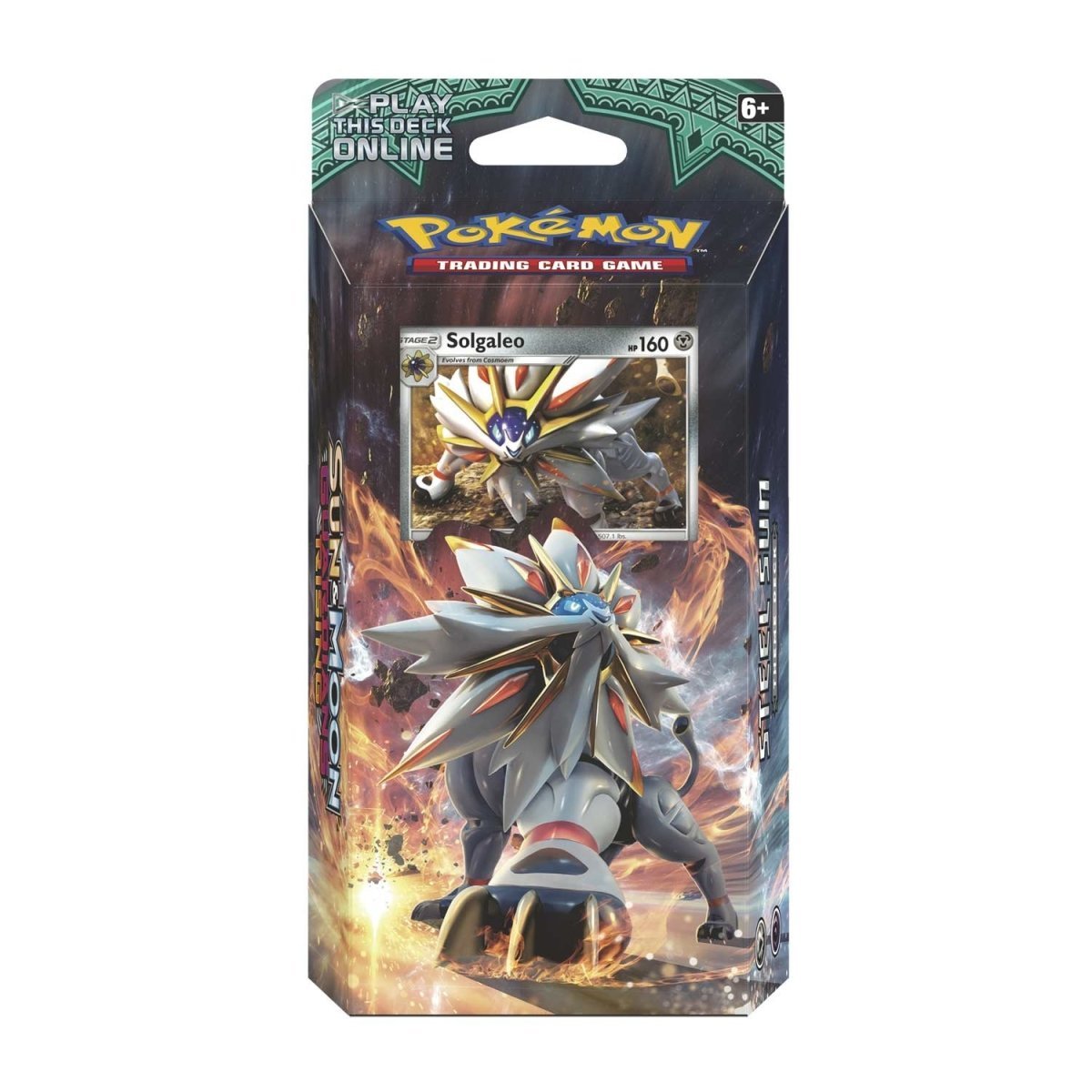 Pokémon TCG: SM - Guardians Rising - Rising Steel Sun Theme Deck - Solgaleo - PokeRvm