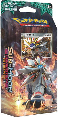 Thumbnail for Pokémon TCG: SM - Guardians Rising - Rising Steel Sun Theme Deck - Solgaleo - PokeRvm