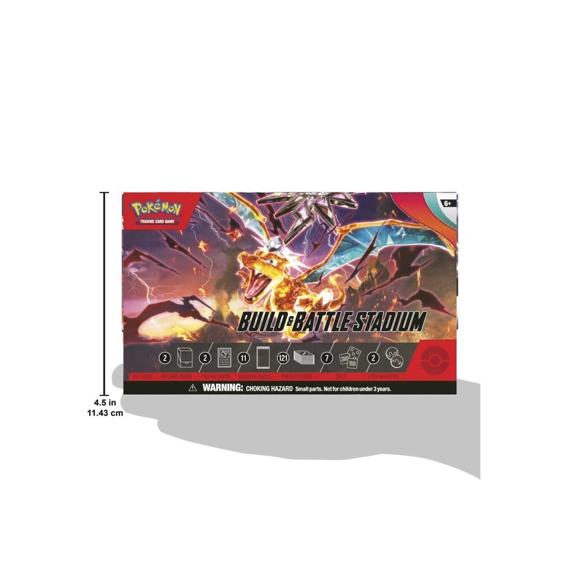 Pokemon TCG: SV - Obsidian Flames Build and Battle Stadium - PokeRvm