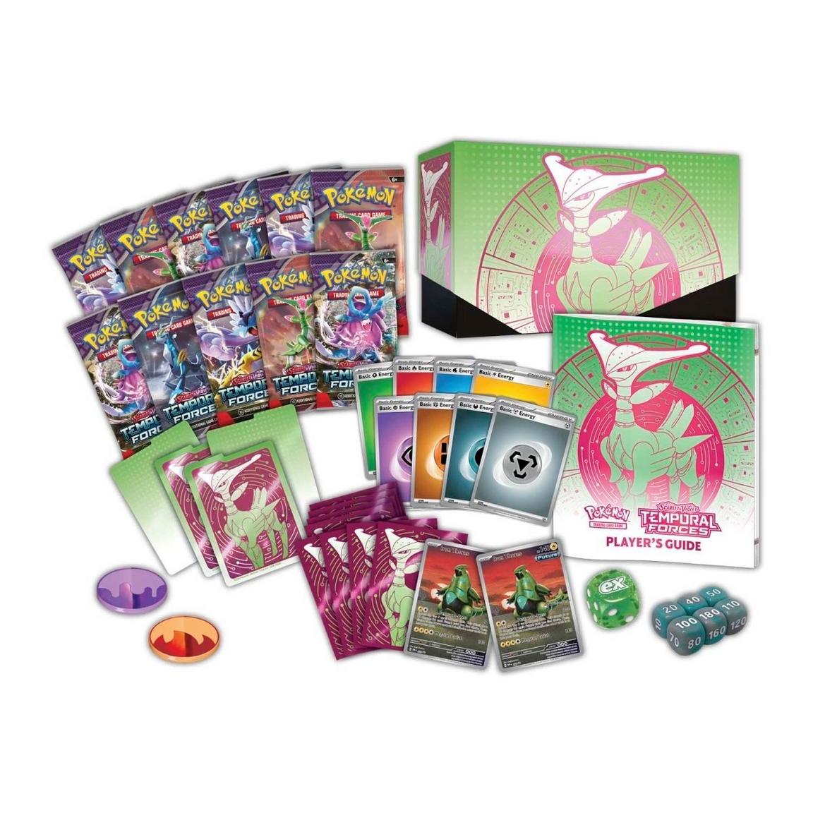 Pokémon TCG: SV - Temporal Forces Elite Trainer Box (Iron Leaves) - PokeRvm