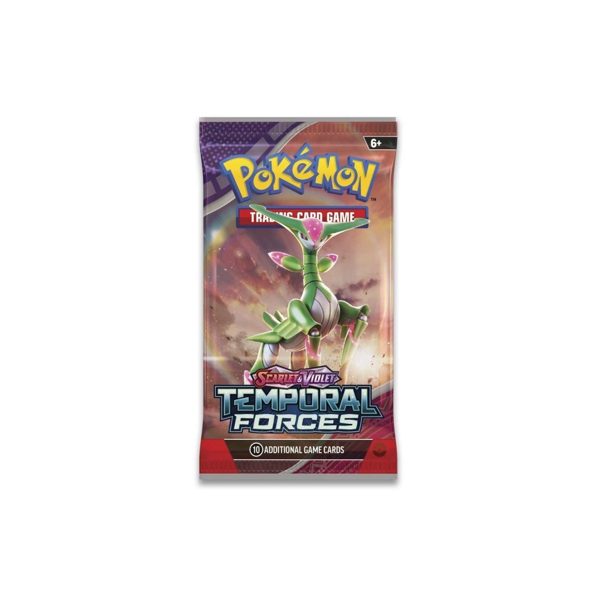 Pokémon TCG: SV - Temporal Forces Sleeved Booster Pack (10 Cards) - PokeRvmbooster pack