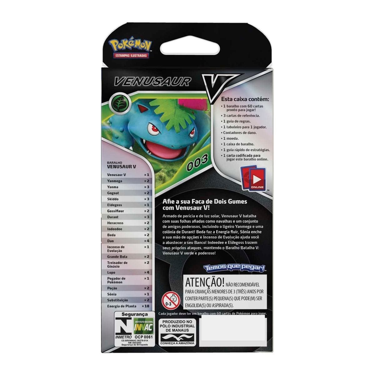 Pokémon TCG: Venusaur V Battle Deck - PokeRvmTheme Deck