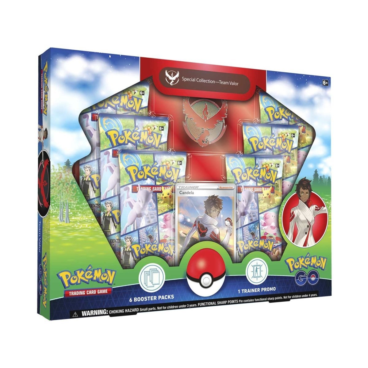 Pokémon GO Special Collection (Team Mystic, Team Valor, or Team Insitnct) - PokeRvmCollection Box