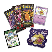 Thumbnail for Pokemon: SV - Paldean Fates - Tech Sticker Collection (Fidough, Greavard, or Machiff) - PokeRvm