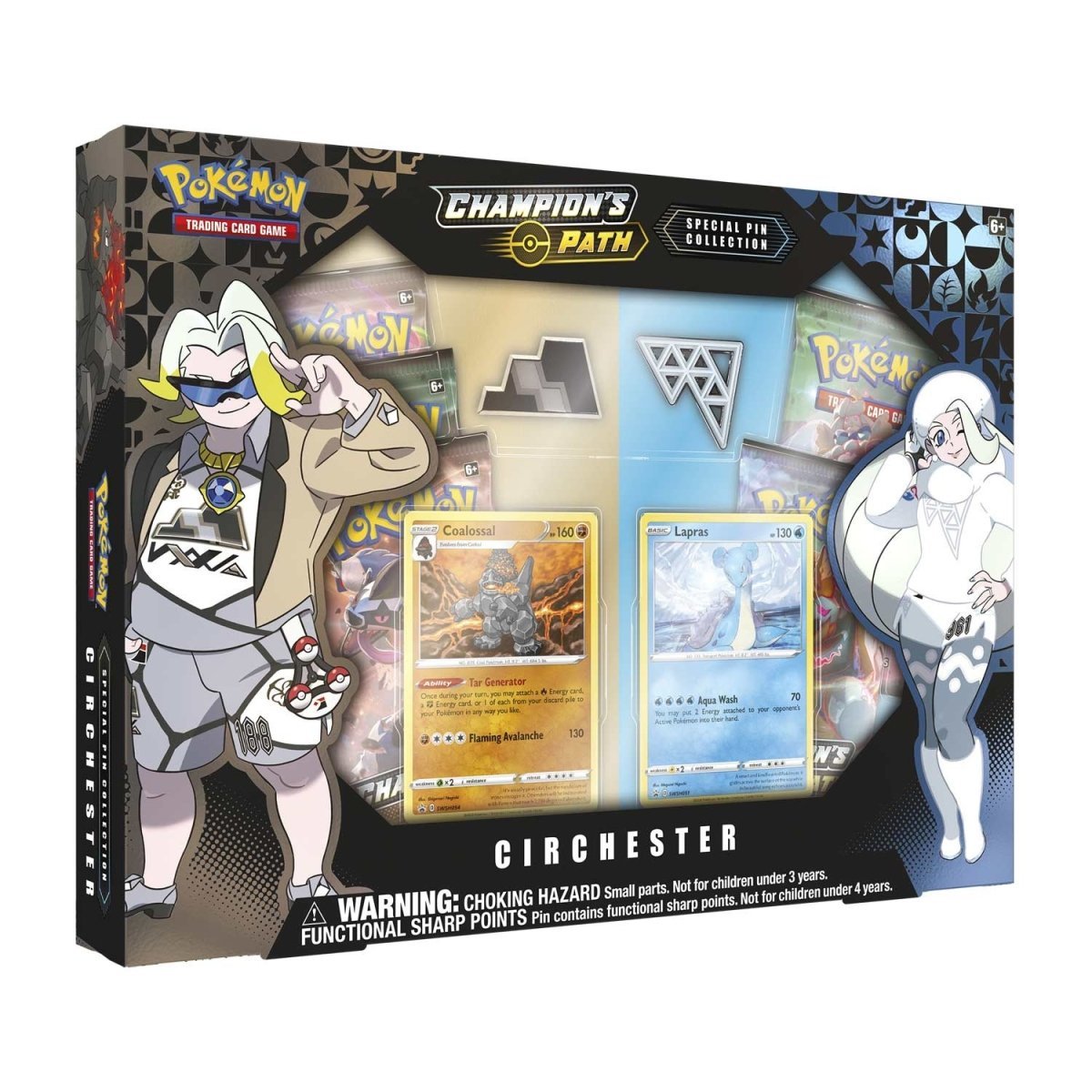 Pokémon TCG: Champion's Path Special Pin Collection (Circhester) - PokeRvmCollection Box