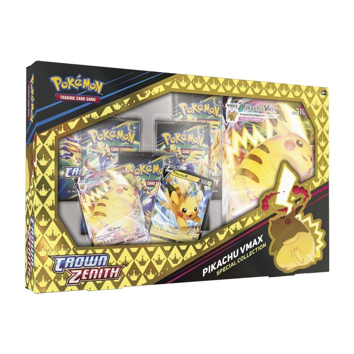 Pokémon TCG: Crown Zenith Pikachu VMAX Special Collection - PokeRvmCollection Box