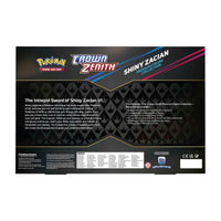Thumbnail for Pokémon TCG: Crown Zenith Premium Figure Collection (Shiny Zacian) - PokeRvm