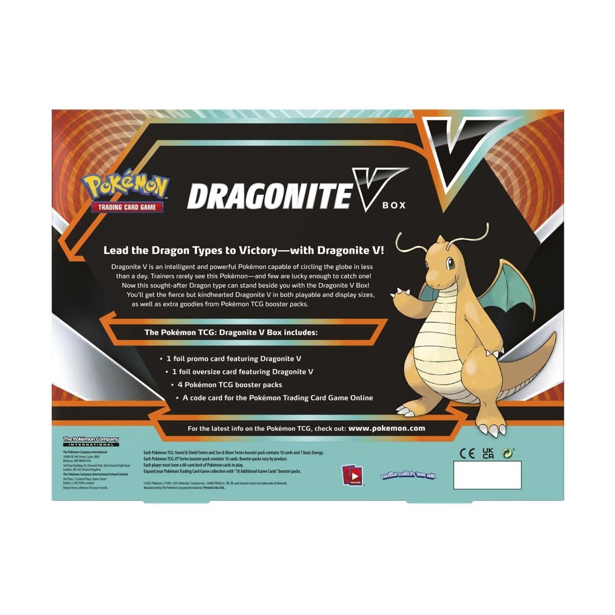 Pokémon TCG: Dragonite V Box - PokeRvm