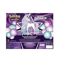 Thumbnail for Pokémon TCG: Galarian Rapidash V Collection Box - PokeRvmCollection Box