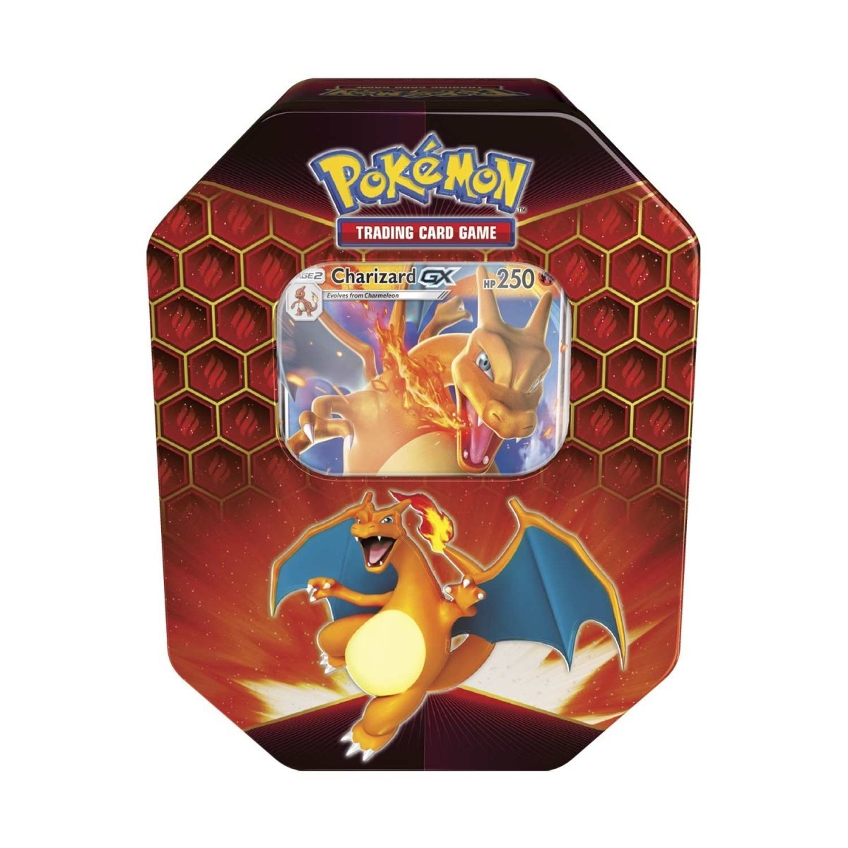 Pokémon TCG: Hidden Fates Tin (Charizard - GX) - PokeRvm