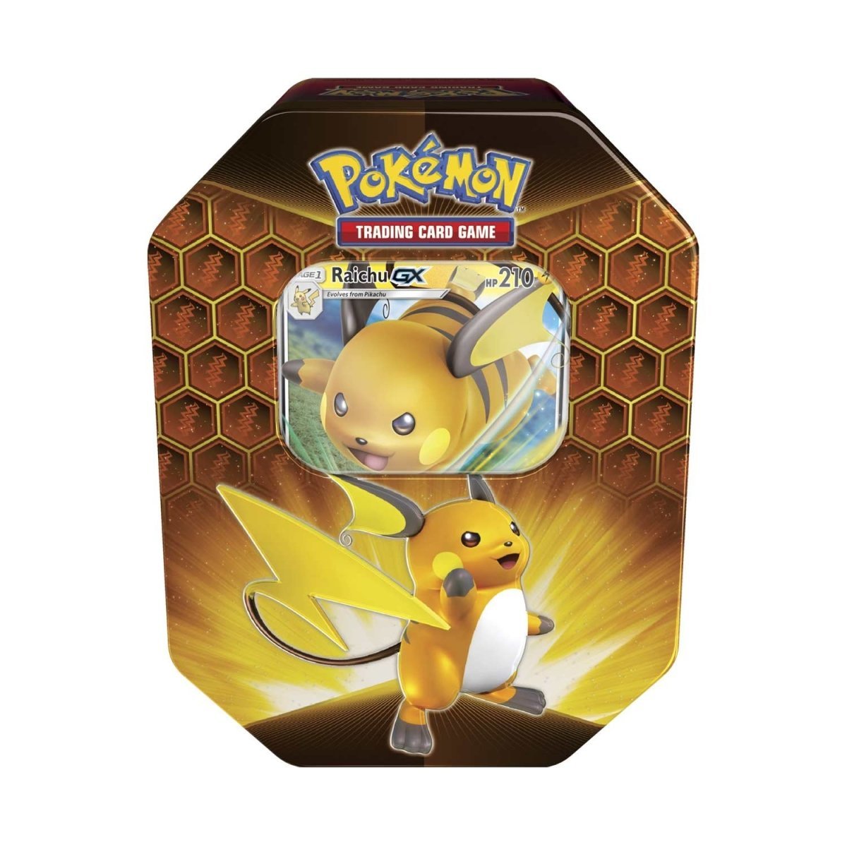 Pokémon TCG: Hidden Fates Tin (Raichu - GX) - PokeRvm