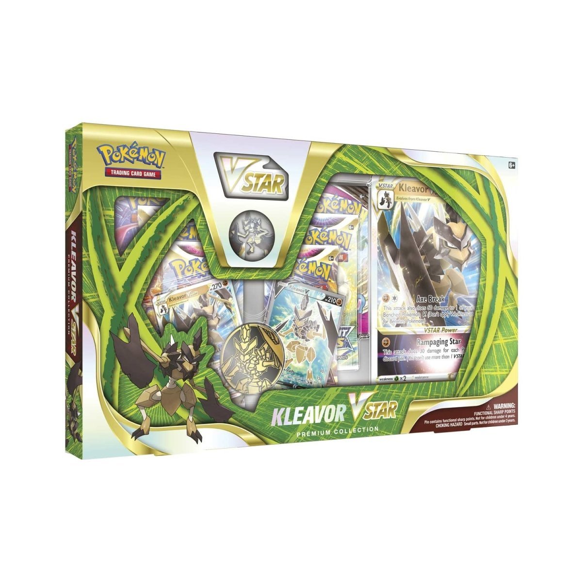 Pokémon TCG: Kleavor VSTAR Premium Collection Box - PokeRvm