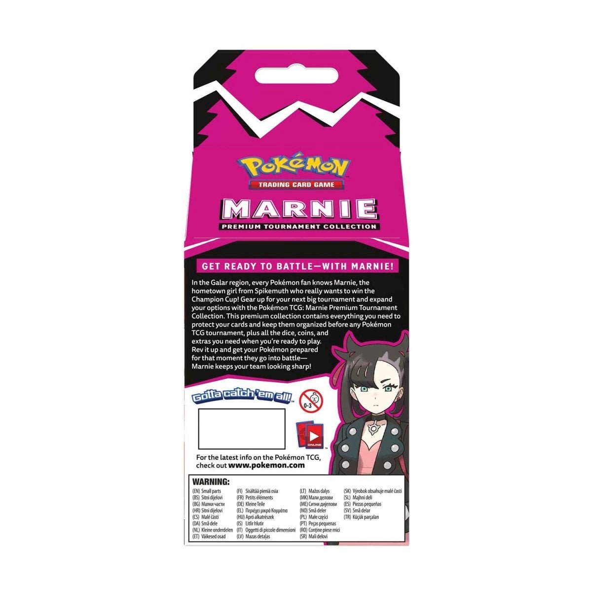 Pokémon TCG: Marnie Premium Tournament Collection - PokeRvm