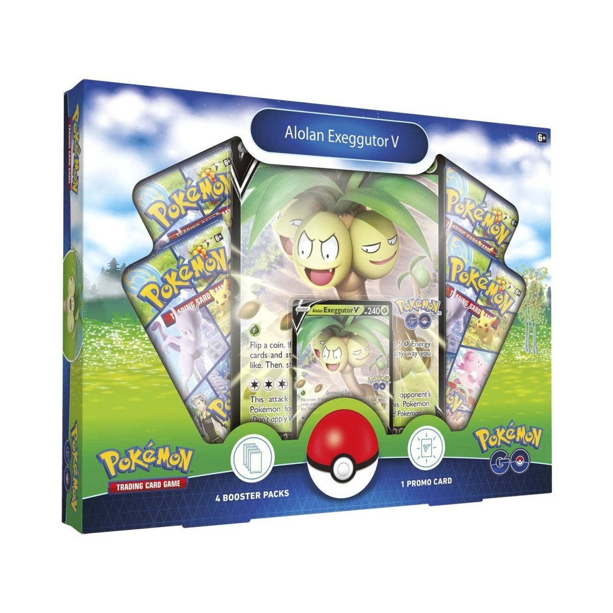 Pokémon TCG: Pokémon GO Collection Box - Alolan Exeggutor V - PokeRvmCollection Box