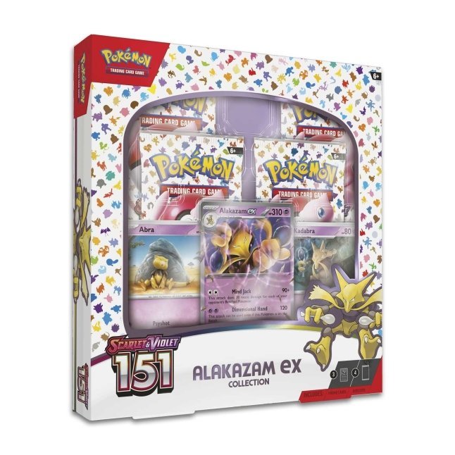 Pokémon TCG: SV - 151 Alakazam ex box - PokeRvmCollection Box