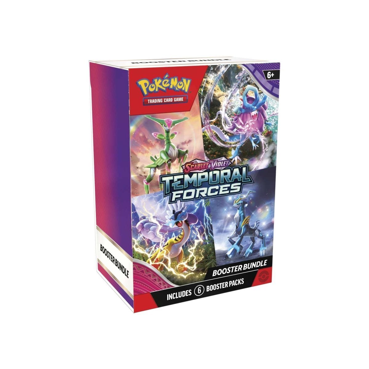 Pokémon TCG: SV - Temporal Forces Booster Bundle (6 Packs) - PokeRvm