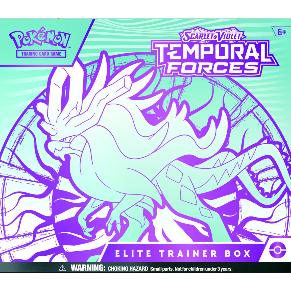 Pokémon TCG: SV - Temporal Forces Elite Trainer Box (Walking Wake) - PokeRvm