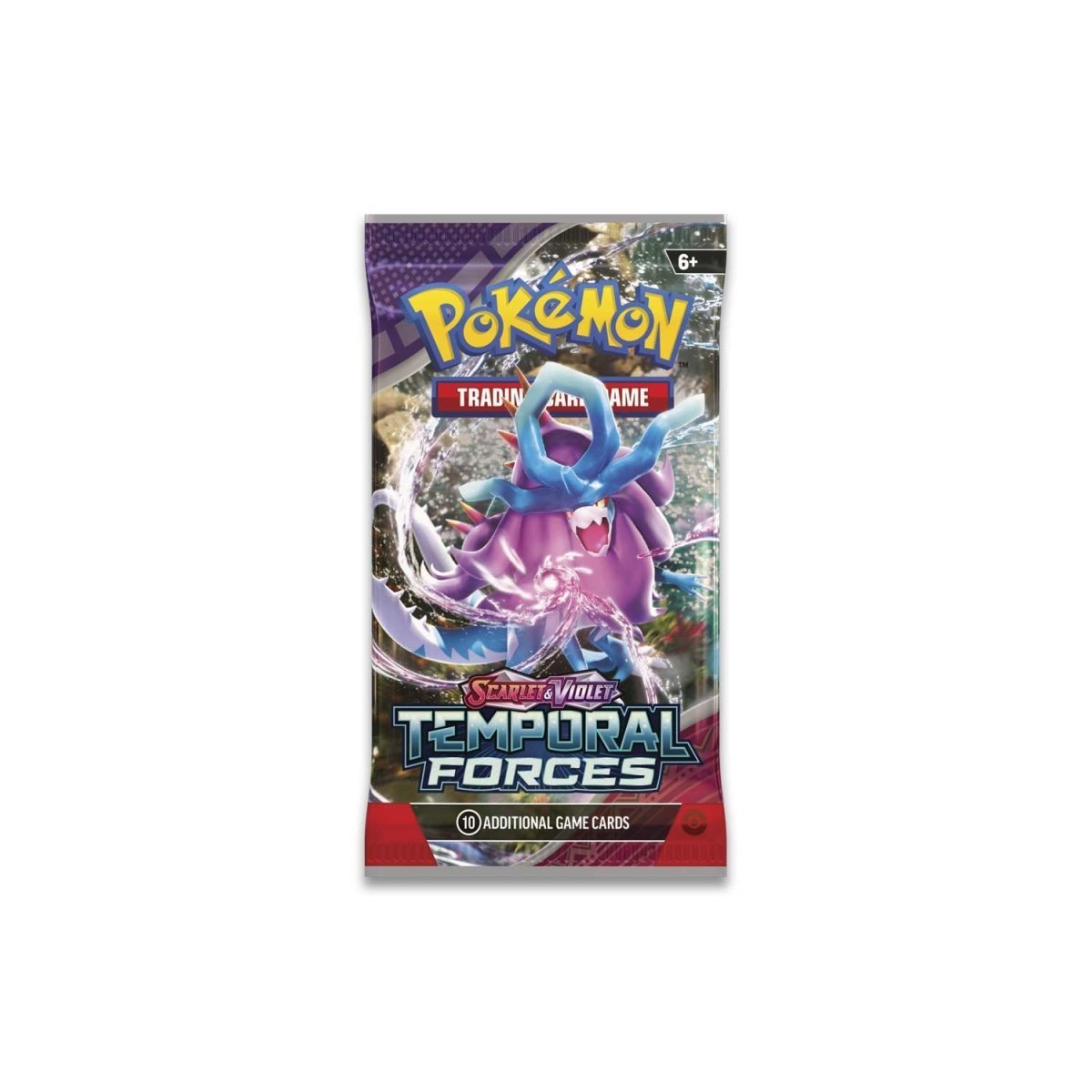Pokémon TCG: SV - Temporal Forces Sleeved Booster Pack (10 Cards) - PokeRvmbooster pack