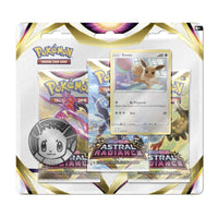 Thumbnail for Pokémon TCG: Sword & Shield - Astral Radiance Eevee 3 Booster Blister Pack - PokeRvmblister pack