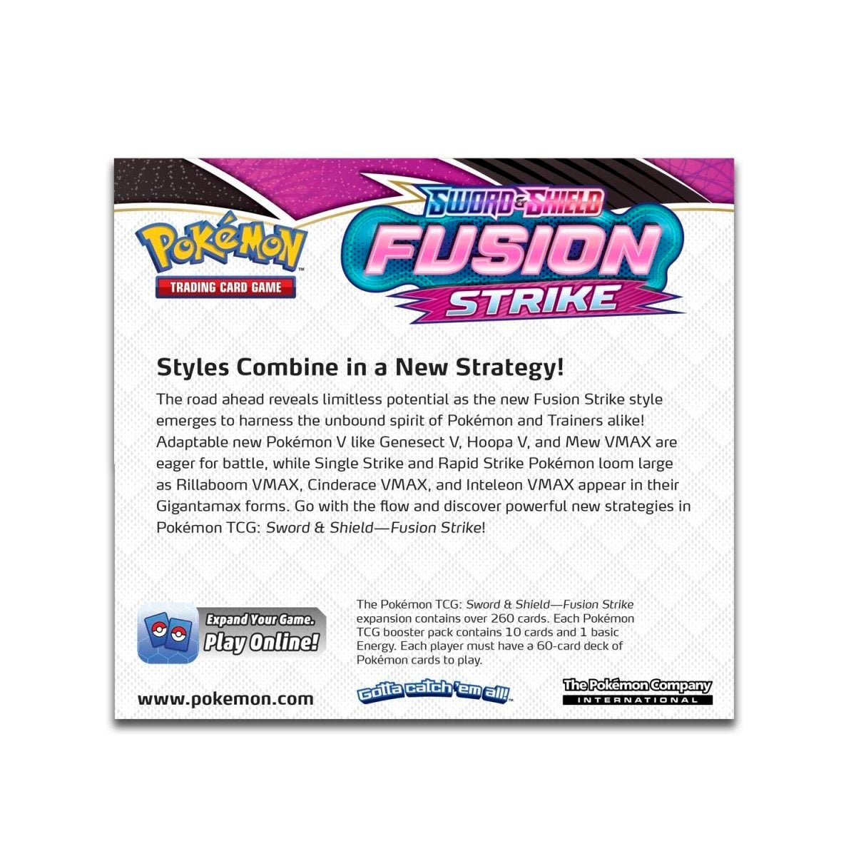 Pokémon TCG: Sword & Shield - Fusion Strike Booster Display Box (36 Packs) - PokeRvmBooster Box