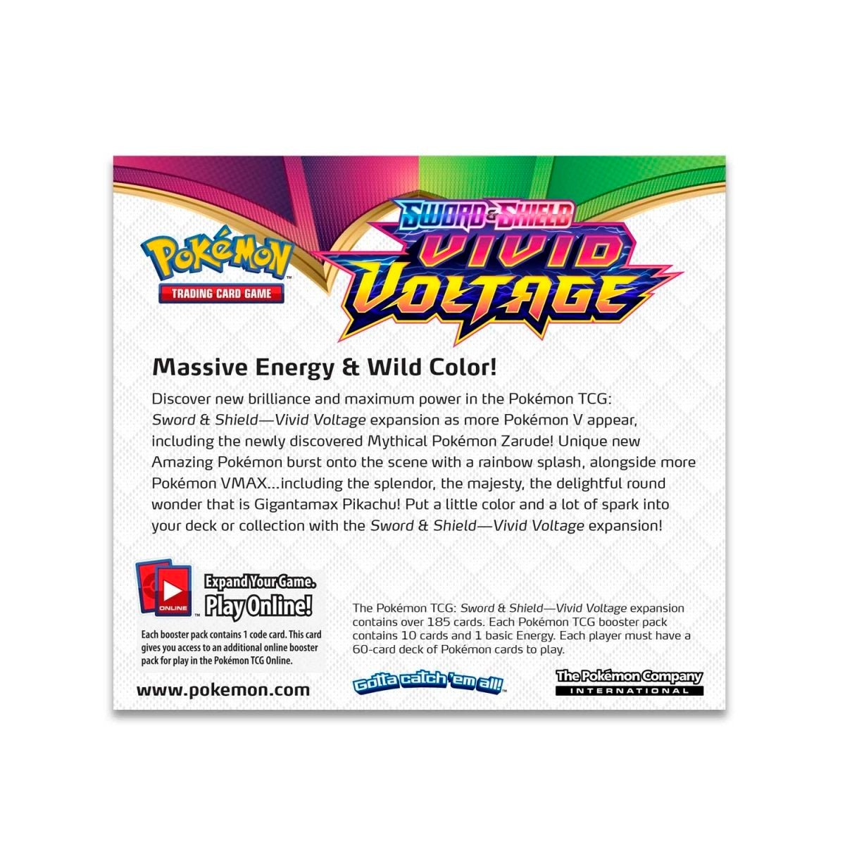 Pokémon TCG: Sword & Shield - Vivid Voltage Booster Box - PokeRvmBooster Box