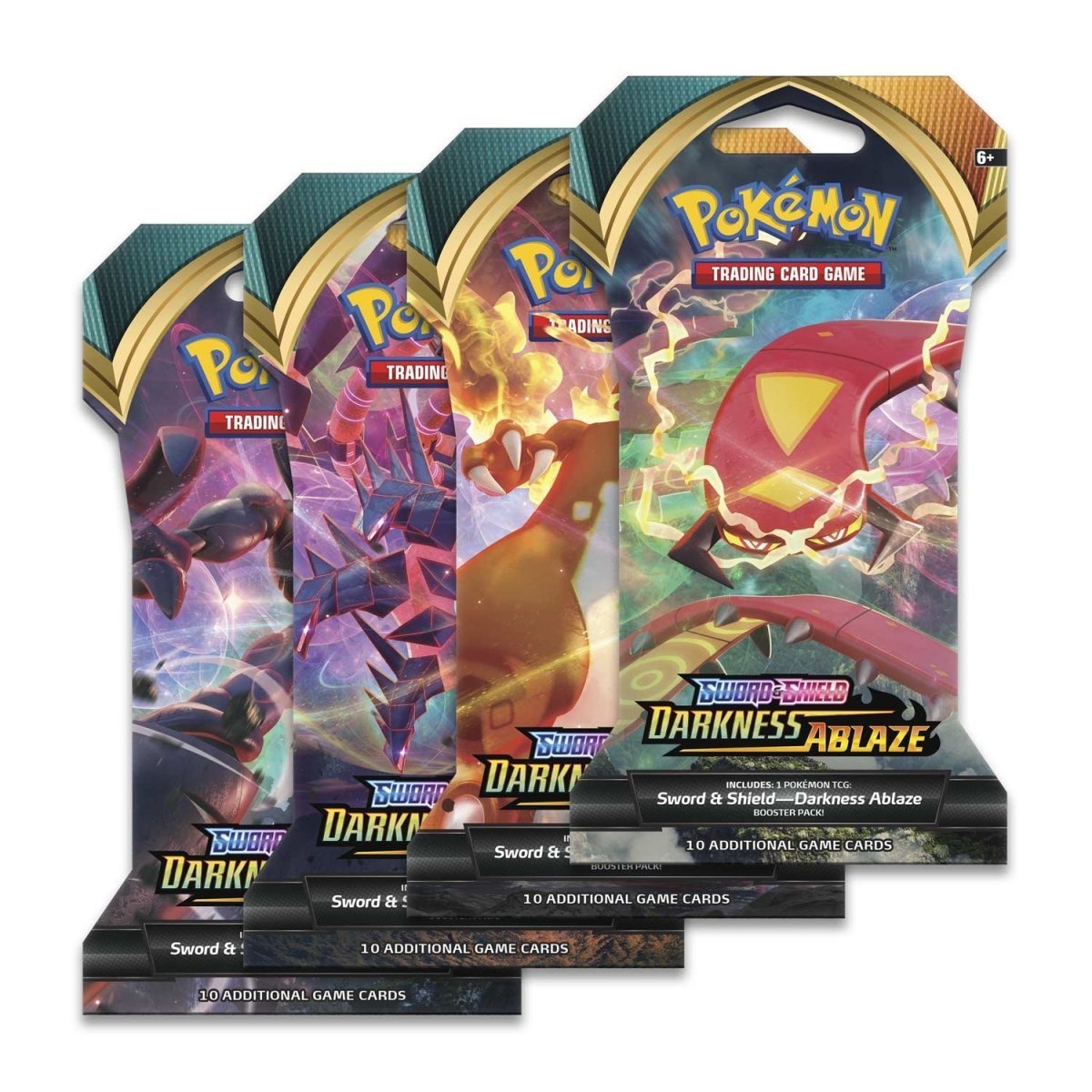 Pokémon TCG: SWSH - Darkness Ablaze Sleeved Booster Pack - PokeRvm