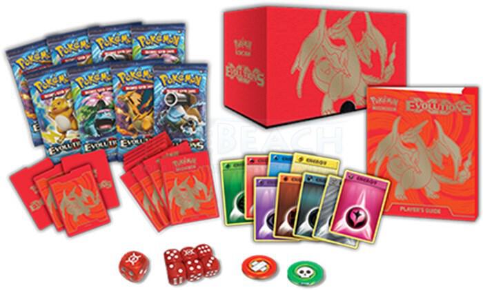 Pokemon TCG: XY Evolutions Elite Trainer Box [Mega Charizard Y] - XY - Evolutions (EVO) - PokeRvm