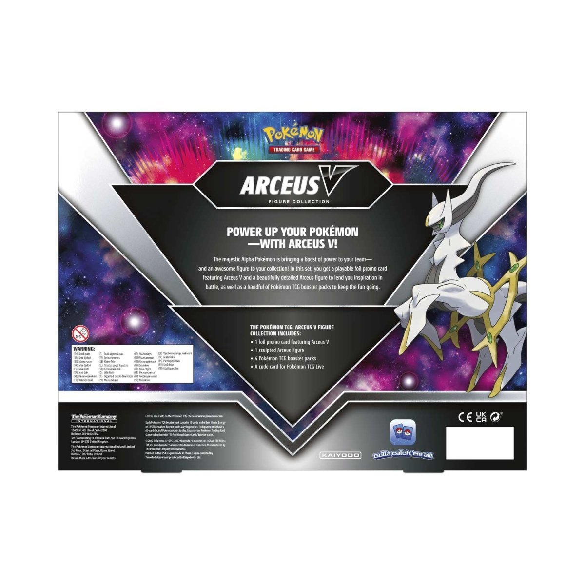 Pokémon Trading Card Game: Arceus V Figure Collection Box - PokeRvmCollection Box
